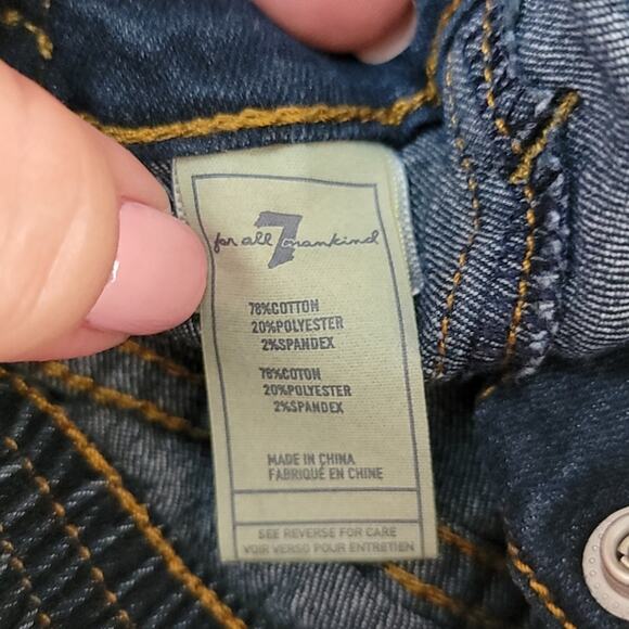 7 For All Mankind Baby Denim Jeans 24M - Picture 4 of 5